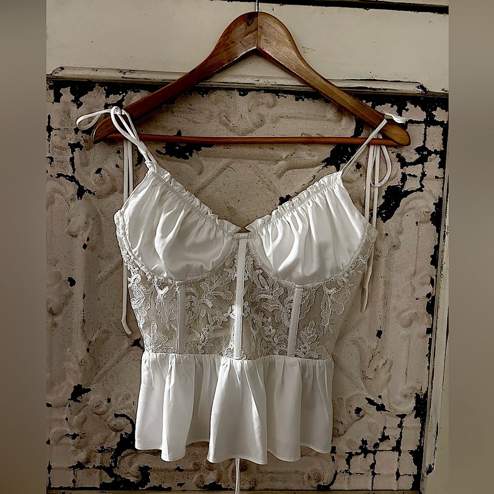 V. Chapman corset top Sz 4